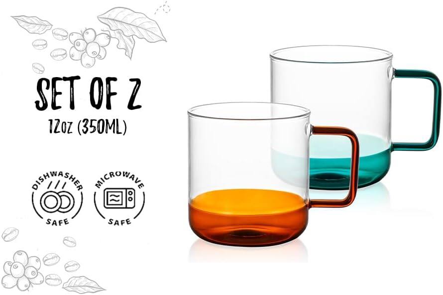 SET OF Z  
12oz (350ML)  
DISHWASHER SAFE  
MICROWAVE SAFE