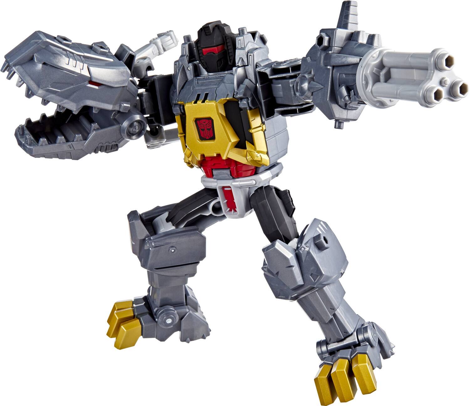 Alt View 1. Hasbro - Transformers - Cyberworld - Grimlock Chomp & Battle Action Figure   - COLLECTIBLES - Multicolor.