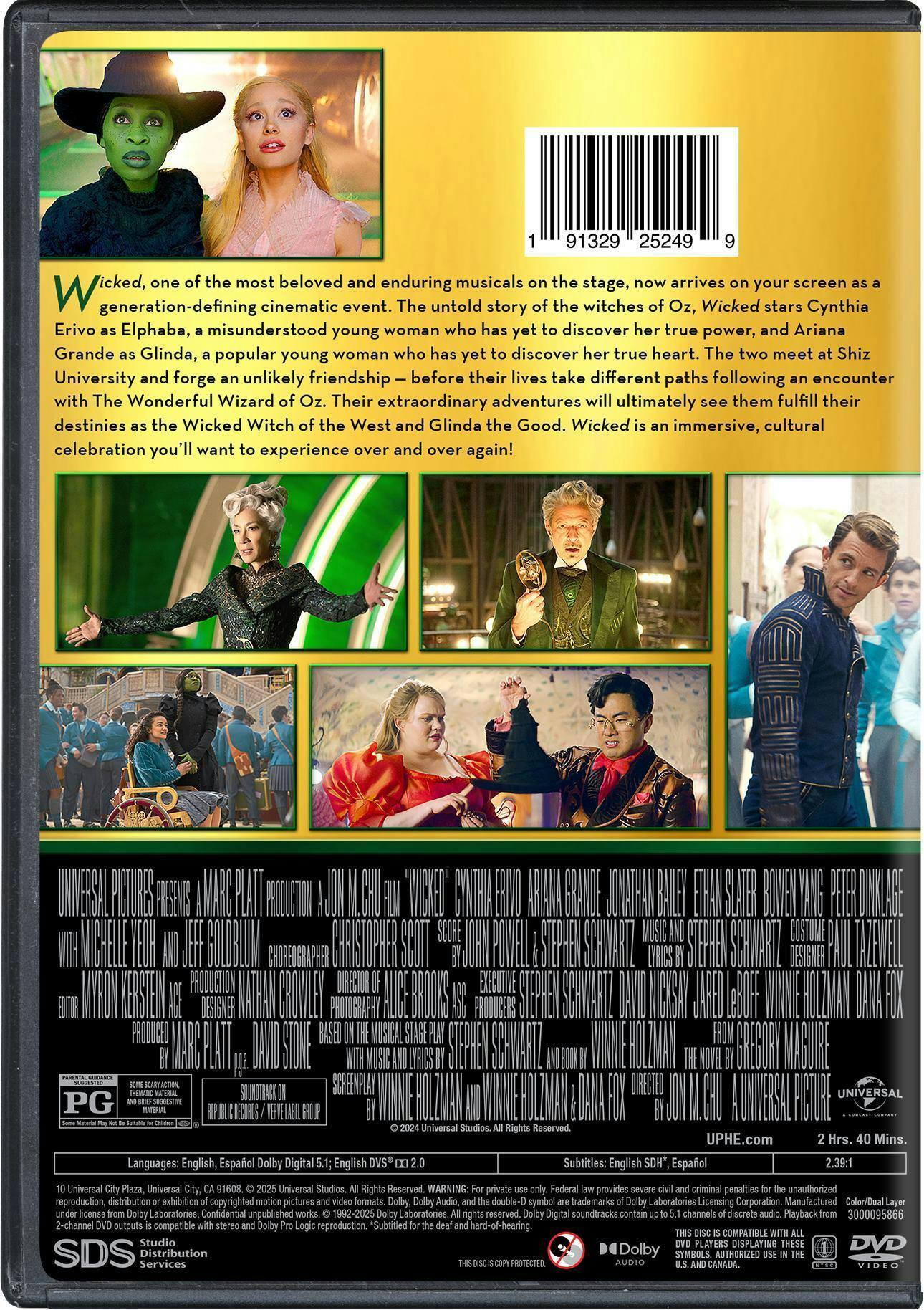 Back. Wicked [DVD].