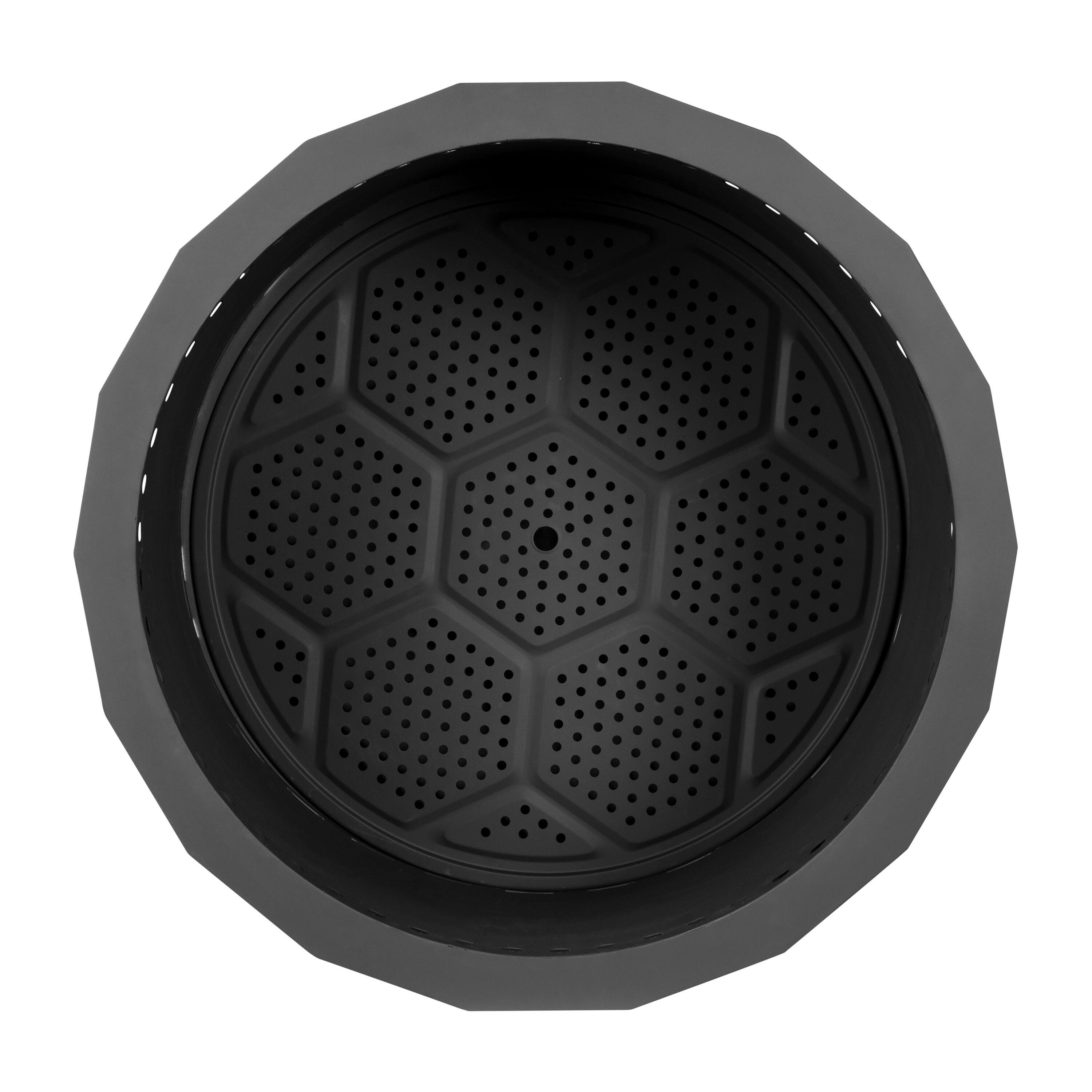 Alt View 8. Emma + Oliver - Hestia Steel Portable Smokeless Wood Burning Firepit with Waterproof Cover for Outdoor Use - Black.