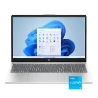 HP - 15.6" Touch-Screen Laptop - Intel Core i3 - 8GB Memory - 256GB SSD - Natural Silver - Front_Zoom