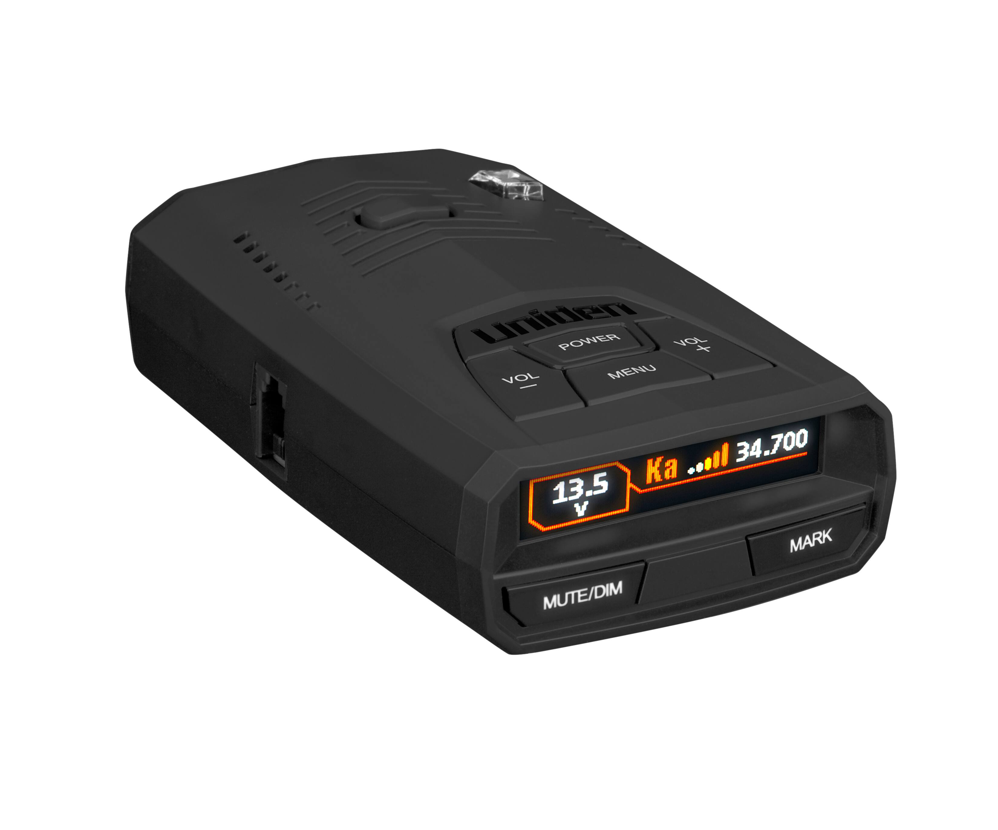 Angle. Uniden - R4BLK Radar and Laser Dectector - BLACK.