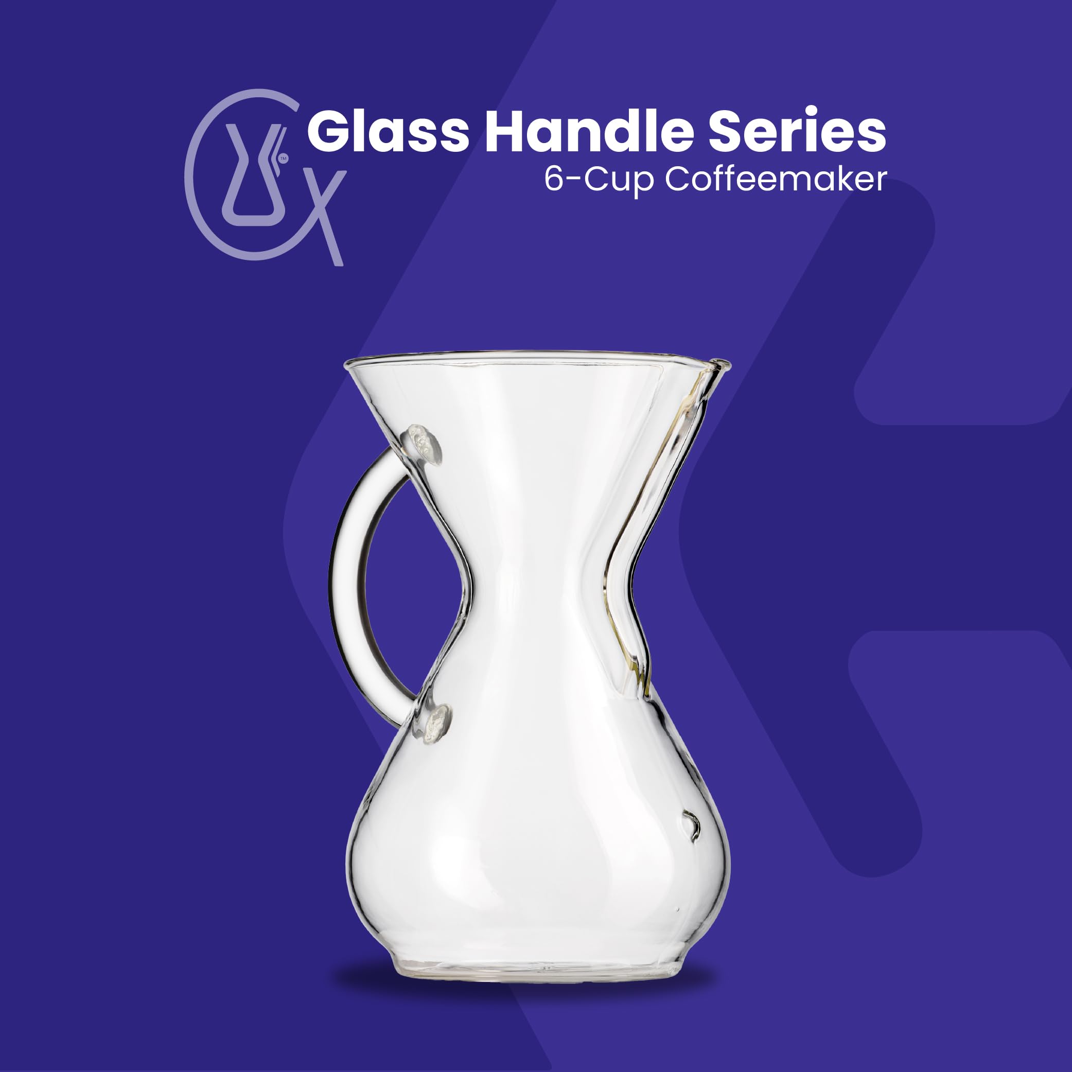 Glass Handle Series  
6-Cup Coffeemaker
