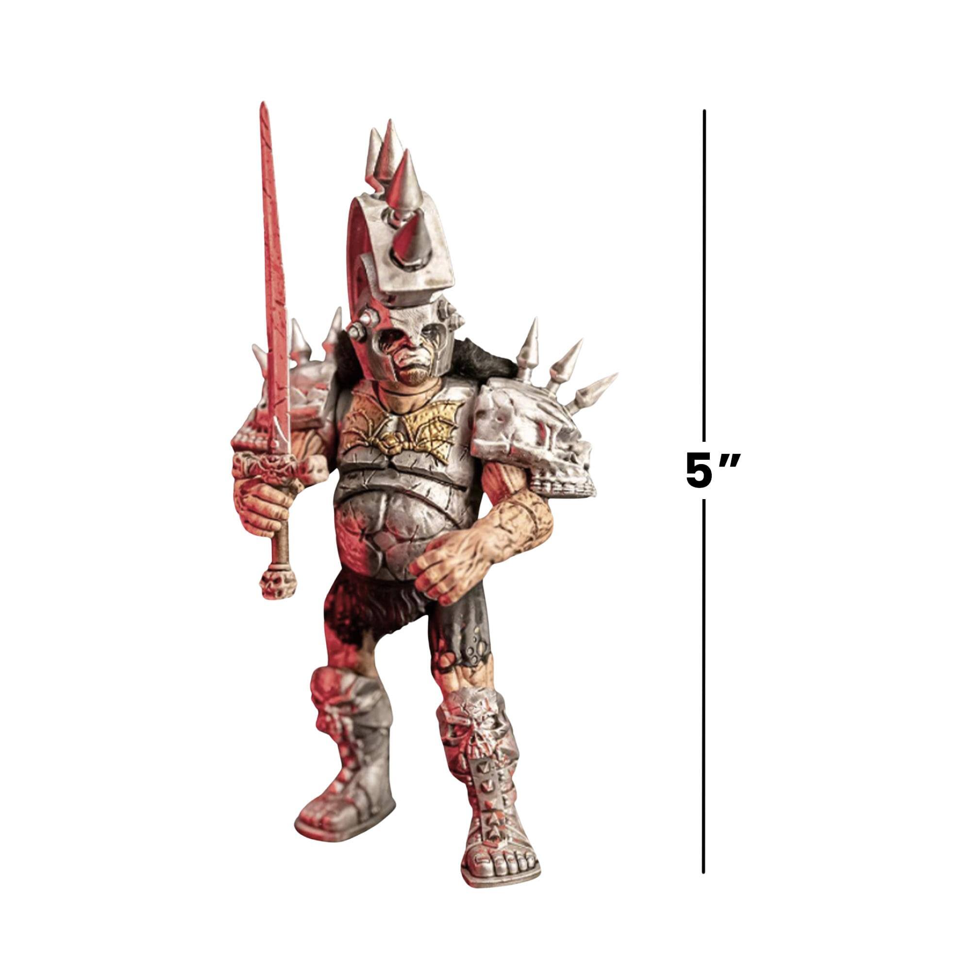 Alt View 2. Trick or Treat Studios - GWAR 5 Inch Action Figure | Beefcake the Mighty - Multi-Colored.