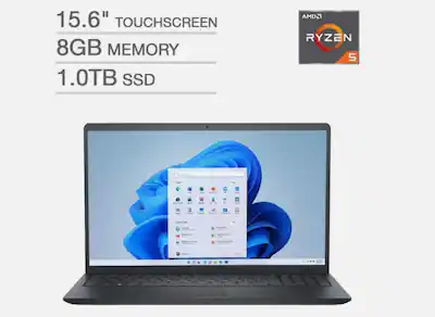 Dell Inspiron 15, 15.6 FHD Touch Display, AMD Ryzen 5 7530U Dell Inspiron 15, 15.6 FHD Touch Display, AMD Ryzen 5 7530U