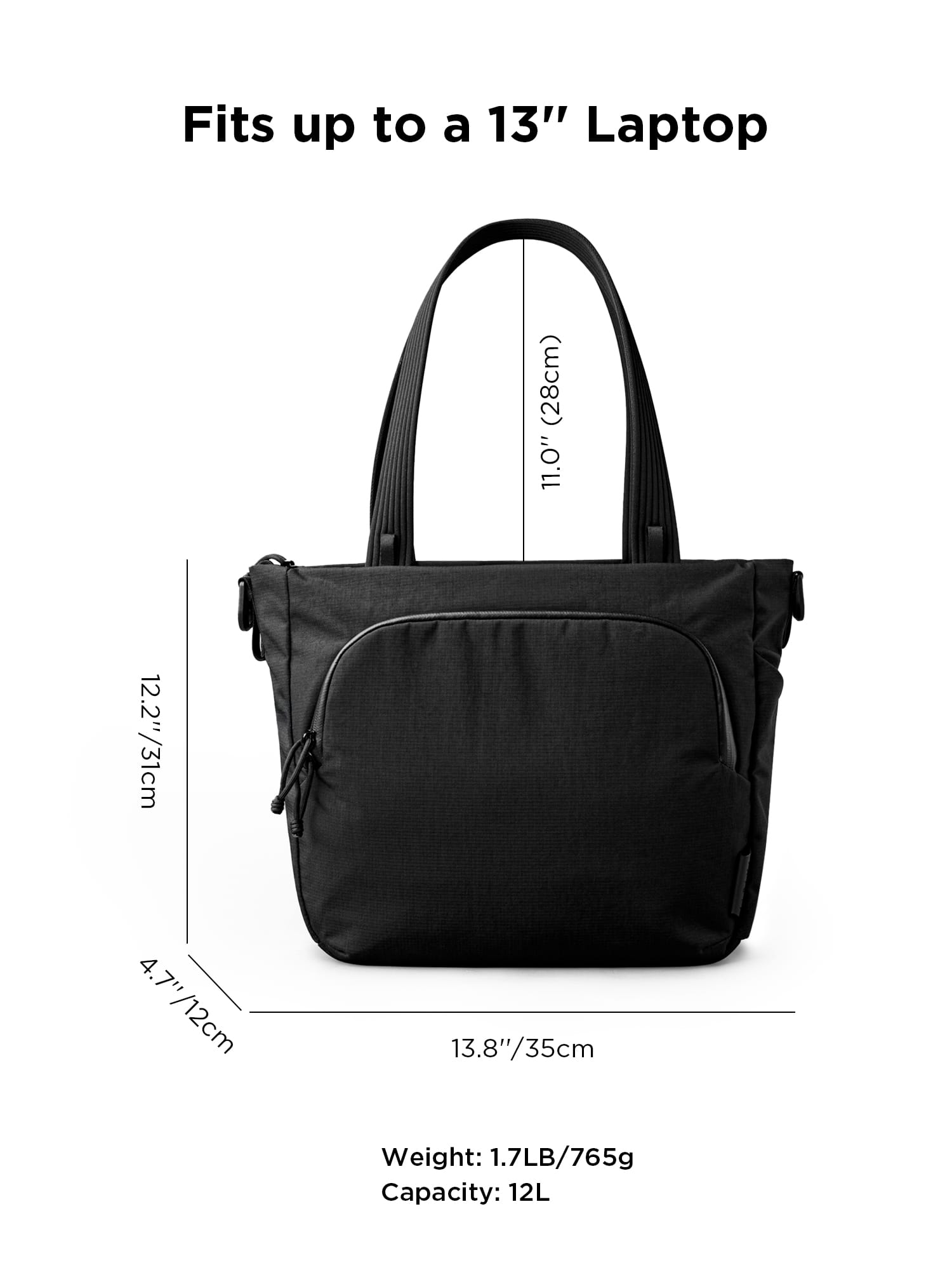 ALPAKA Bravo Tote V2 Laptop Tote Bag for Work & Travel, Fits 13
