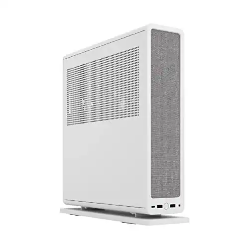 Best Computer Designs Fractal Design Ridge White Mini ITX Slim Small Form Factor Console PC ...