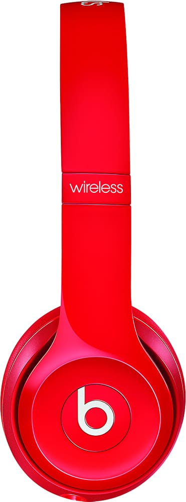 Alt View 16. Beats by Dr. Dre - Beats Solo 2 On-Ear Wireless Headphones - Red.