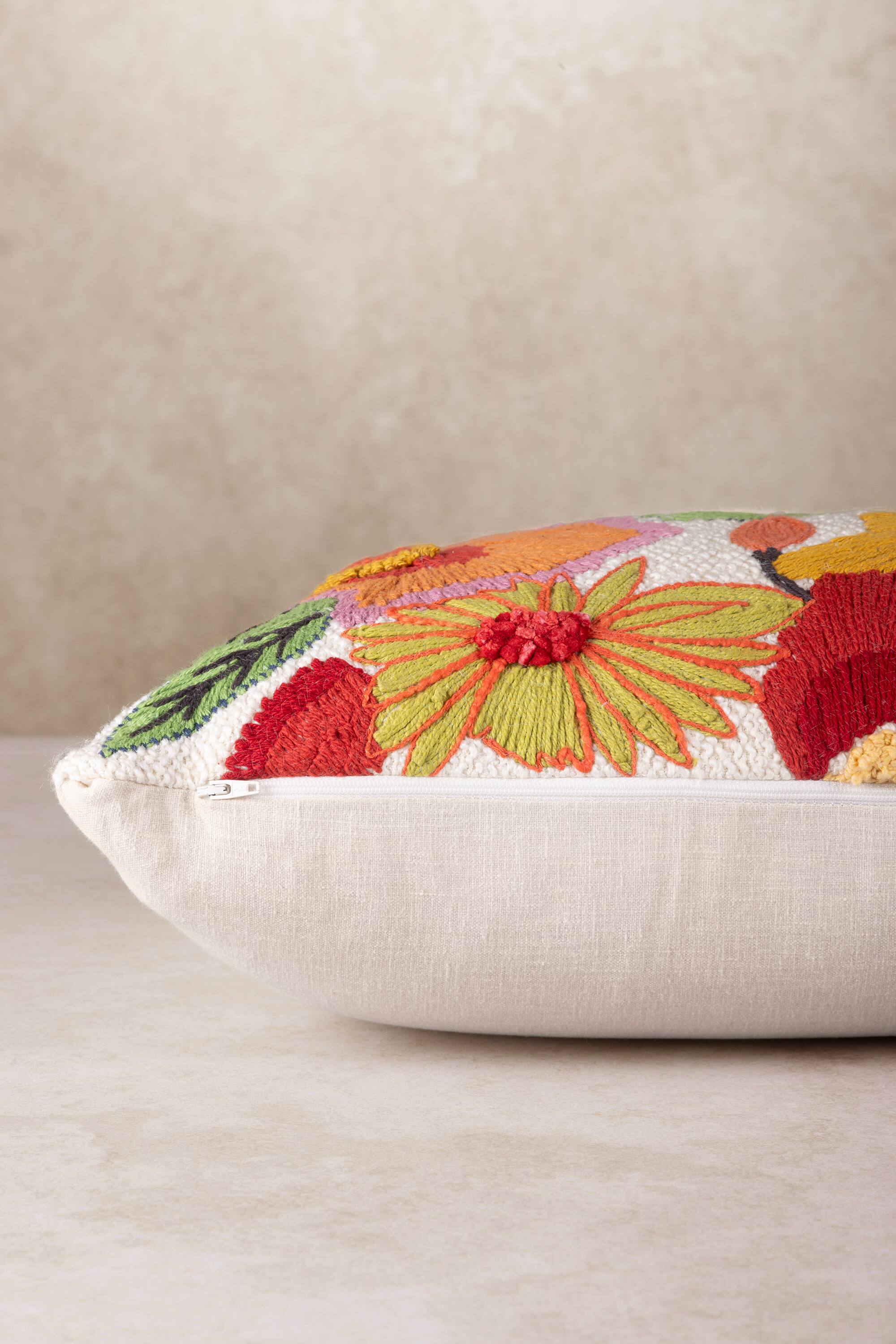 Left. GAURI KOHLI - Sidari Pillow - Multicolored.