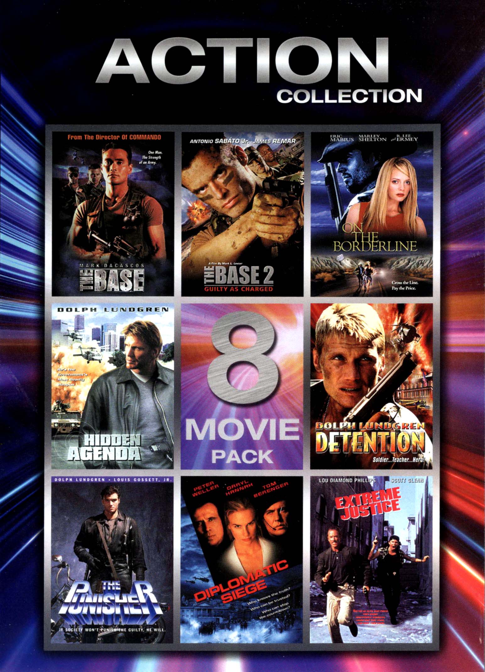 ACTION COMEDIES: 8-Movie Collection 