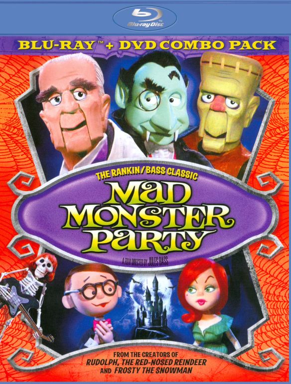  Mad Monster Party [2 Discs] [Blu-ray/DVD] [1968]