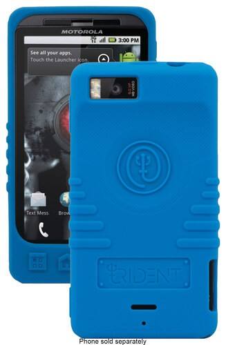 Front Standard. Trident Case - Perseus Case for Select Motorola Mobile Phones - Blue.
