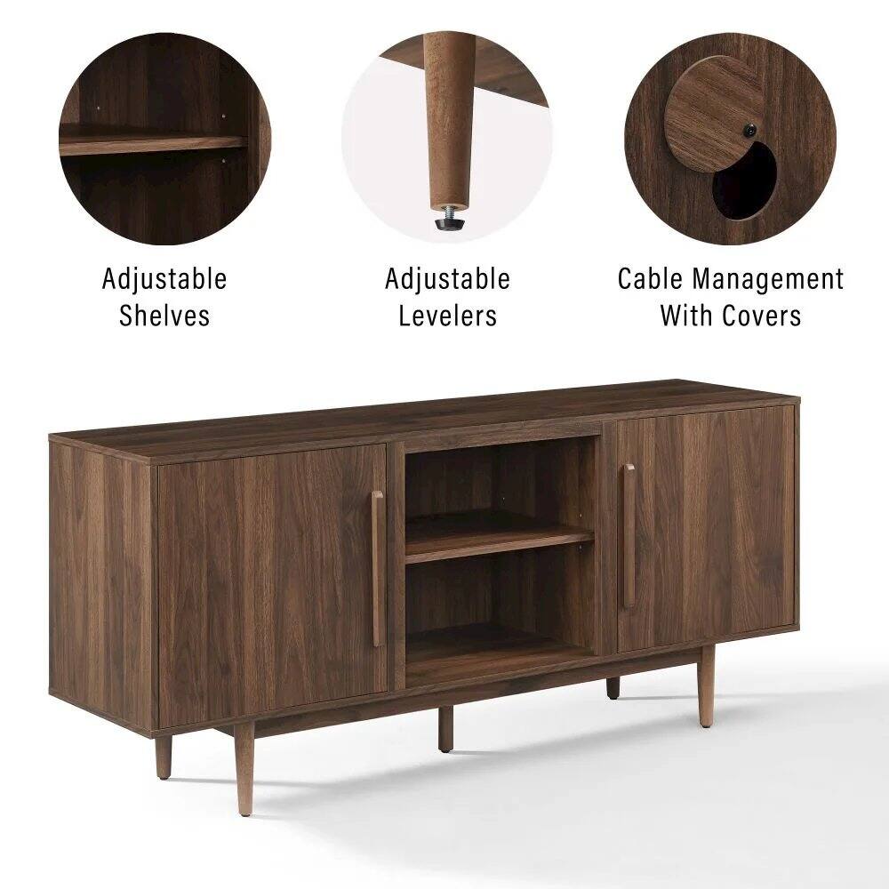 Adjustable Shelves, Adjustable Levelers, Cable Management With Covers