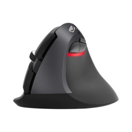 J-Tech Digital - Vertical Wireless Ergonomic Mouse - Compact Design - Wireless - Black