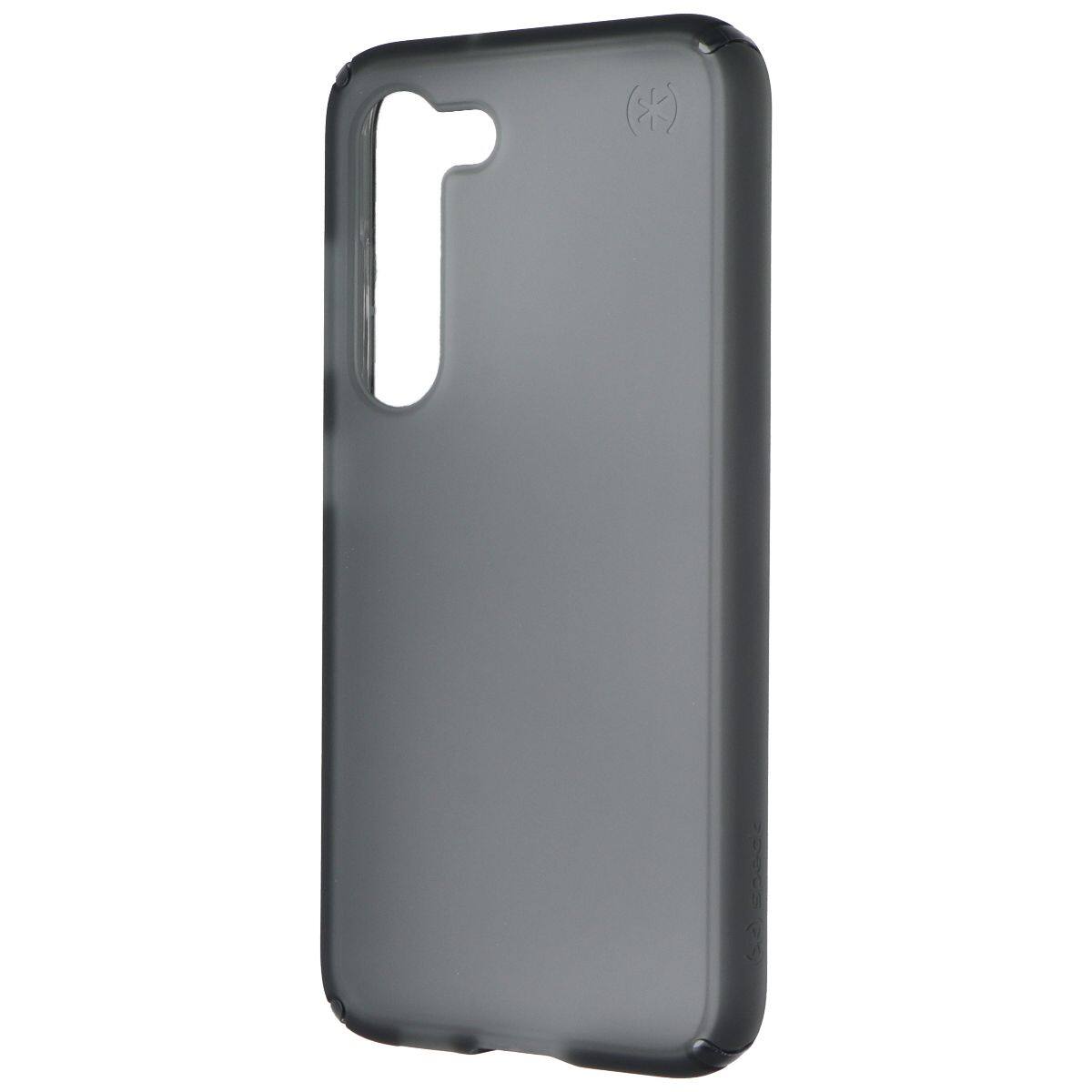 Front. Speck - Speck Presidio Perfect-Mist for Samsung Galaxy S23 - Obsidian - Black.