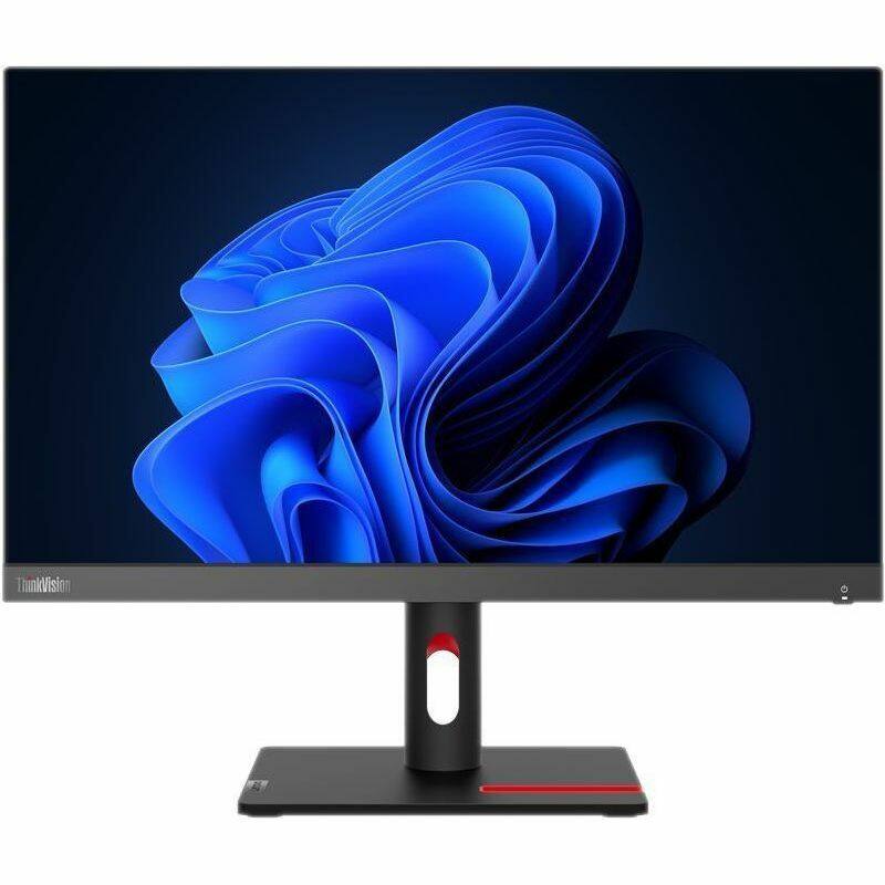 Alt View 4. Lenovo - Lenovo ThinkVision S22i-30 22" Class Full HD LED Monitor - 16:9 - Raven Black, Storm Gray - 21.5" Viewable - In-plane - Raven Black.