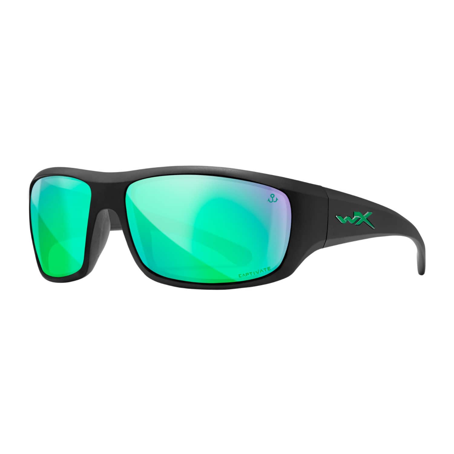 Wiley X Wiley X WX Omega Sunglasses (Captivate Polarized Mirror