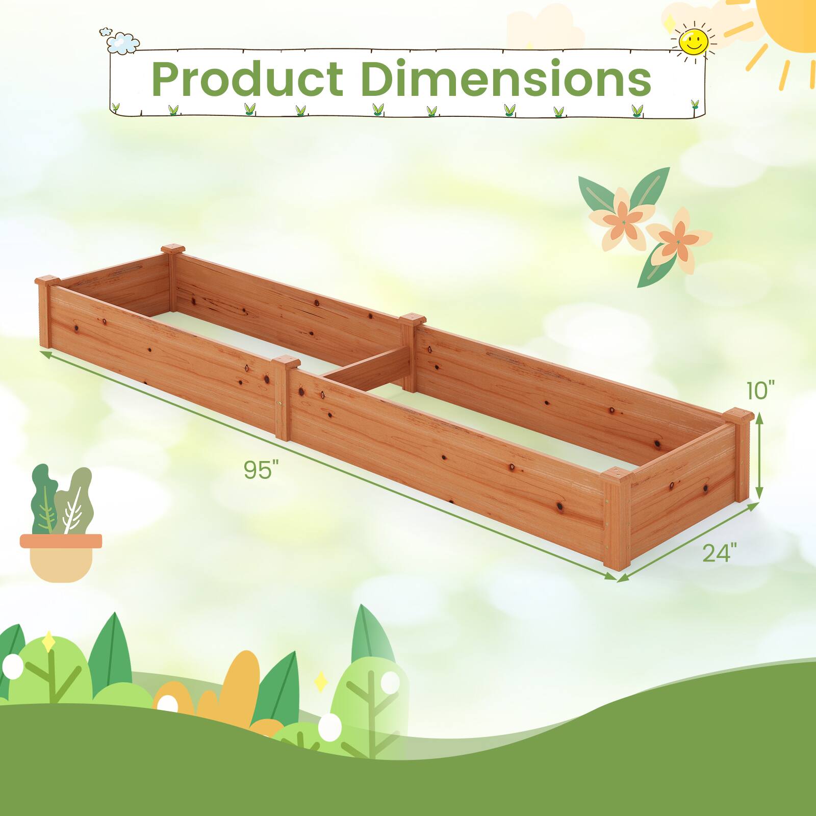 Product Dimensions
10"
95"
24"