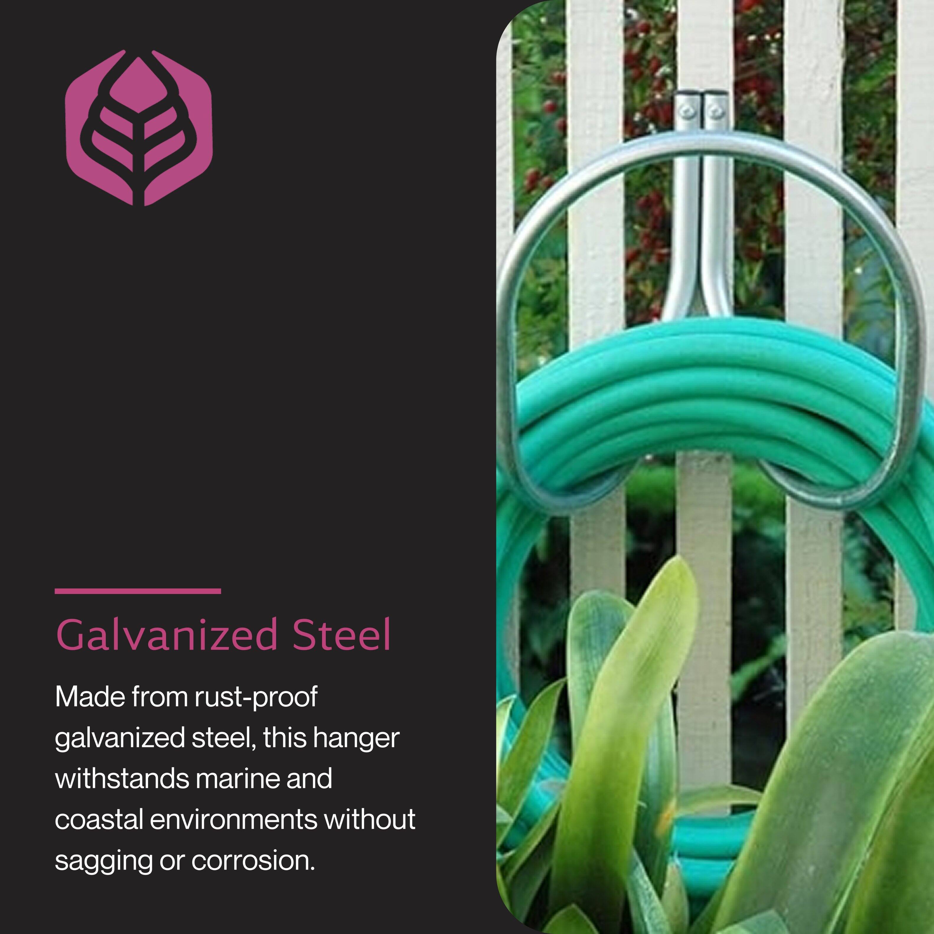 Galvanized Steel

Made from rust-proof galvanized steel, this hanger withstands marine and coastal environments without sagging or corrosion.