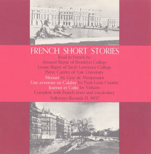 Armand Begue - French Short Stories, Vol. 1: Read in French  - COMPACT DISCS