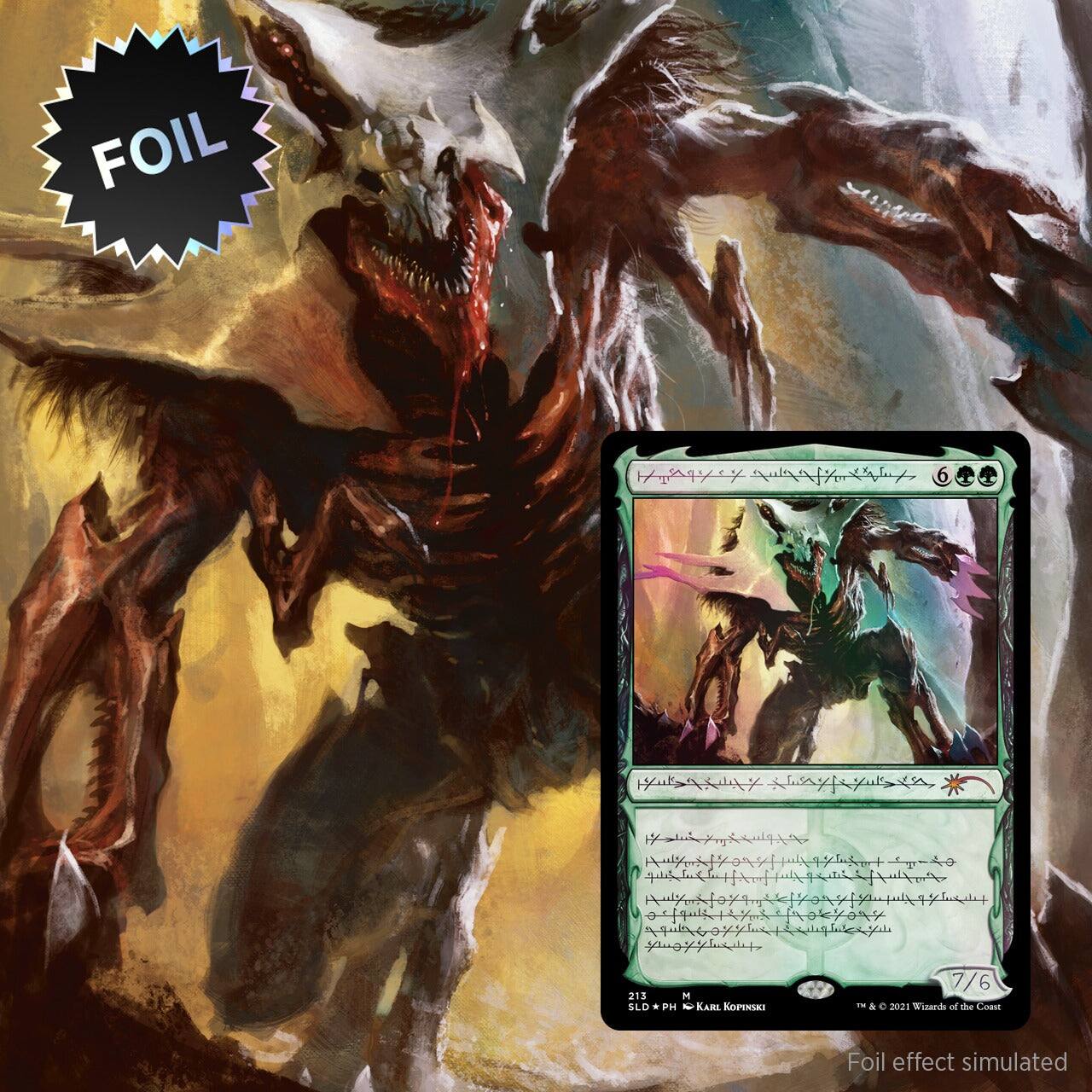 FOIL Hnqy nothg_to_ G if la 213 N SLD + PM  KARL KOPINSKI 7/6 - & e 2021 Thousands of due Coen Foil effect simulated