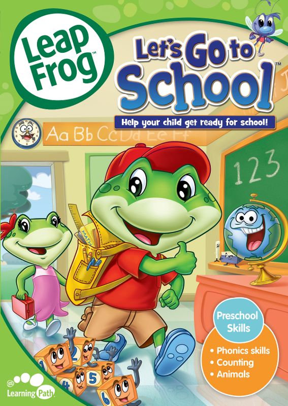 Customer Reviews: Leapfrog: Let's Go School [with Flash Cards] [dvd 