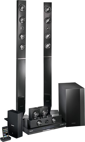 Best Buy: Samsung 7.1-Ch. 3D/Wi-Fi Blu-ray Home Theater System HT-D6730WZA