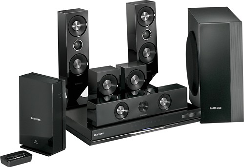  Samsung HT-F5500W 3D Blu-Ray Home Theater System (2013 Model) :  Electronics