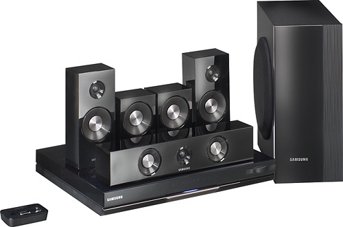 Best Buy: Samsung 1000W 5.1-Ch. 3D / Smart Blu-ray Home Theater System  HT-EM53C-RB