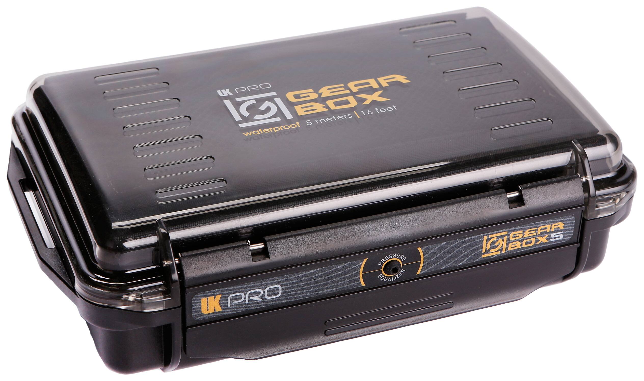 UKPro - GearBox5 Waterproof Case - Black - Angle