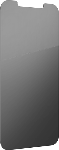 Front. ZAGG - Zagg Invisible Shield Glass Privacy Screen Protector - iPhone 5.4 2020 - Clear.