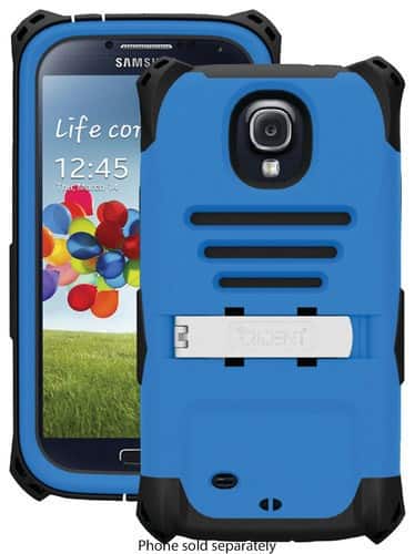 Front. Trident - Kraken A.M.S. Case for Samsung Galaxy S 4 - Blue.