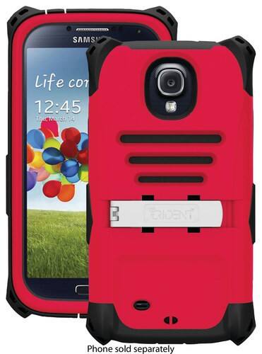 Front. Trident - Kraken A.M.S. Case for Samsung Galaxy S 4 - Red.