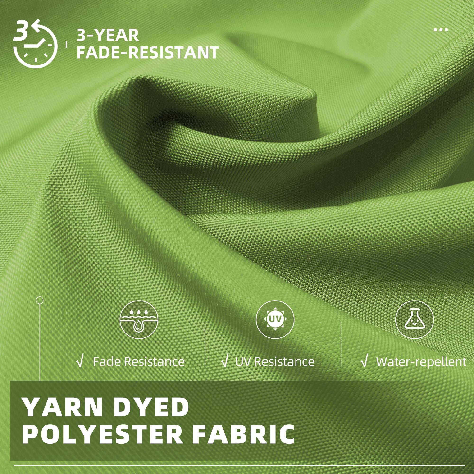 3-YEAR FADE-RESISTANT

YARN DYED POLYESTER FABRIC

- Fade Resistance
- UV Resistance
- Water-repellent
