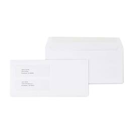 Staples - Laser Forms Double Window Envelopes, 500/Box - Wove White
