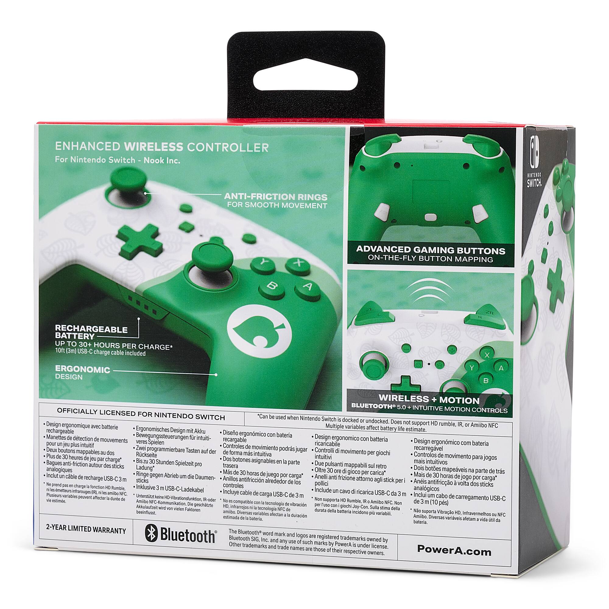 Alt View 18. PowerA - Enhanced Wireless Controller for Nintendo Switch - Nook, Inc..