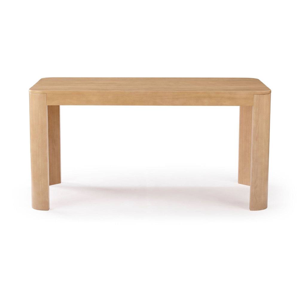 Alt View 3. Plank+Beam - Contour Dining Table (60in / 1524mm), Blonde - Blonde.