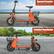 Opened Scooter
Size: 48.5" x 23" x 37.5"
Foldable Handlebar
Size: 48.5" x 10" x 23"