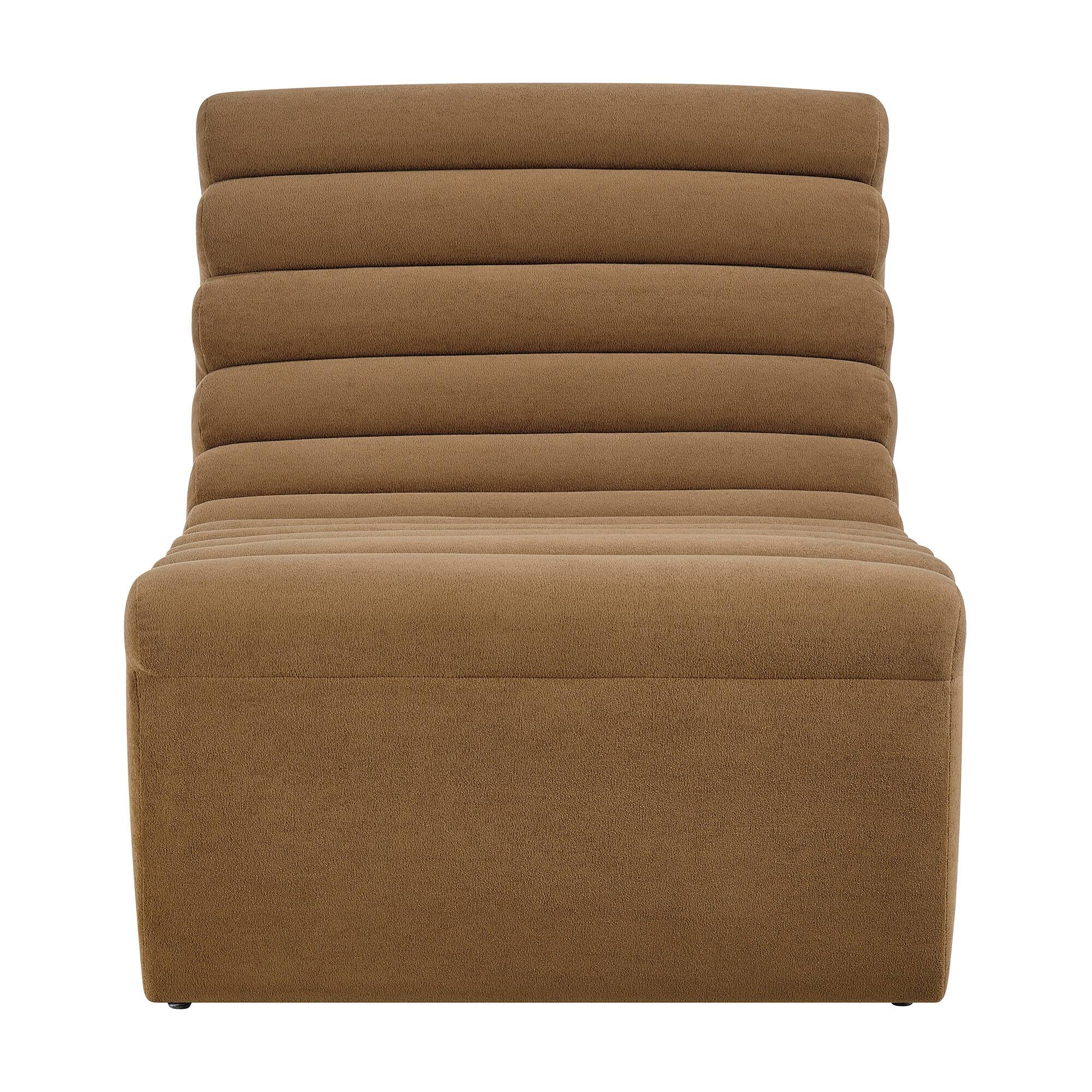 Alt View 4. Modway - Corbin Performance Fleece Armless Accent Chair by Modway - Latte.
