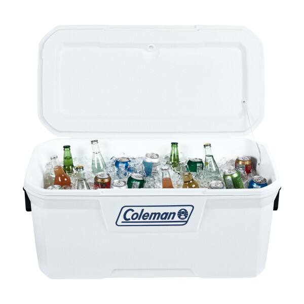 Alt View 2. Coleman - 316 Series 120 Qt. Hard Chest Cooler - White.