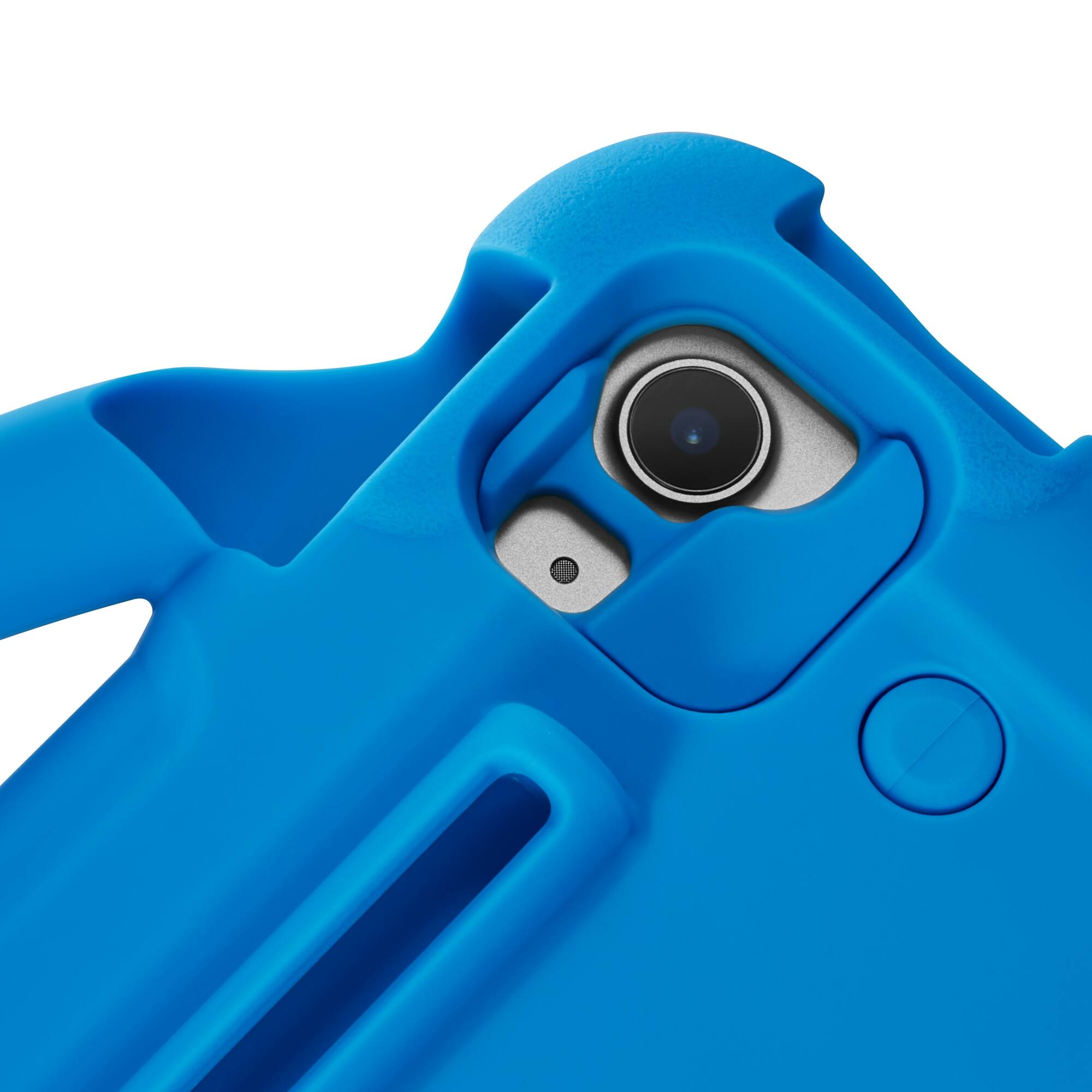 Alt View 13. Insignia™ - Bumper Case with Apple Pencil Slot for iPad 10.2"/10.9", iPad Pro 11" and iPad Air 10.9"/11" - Blue.