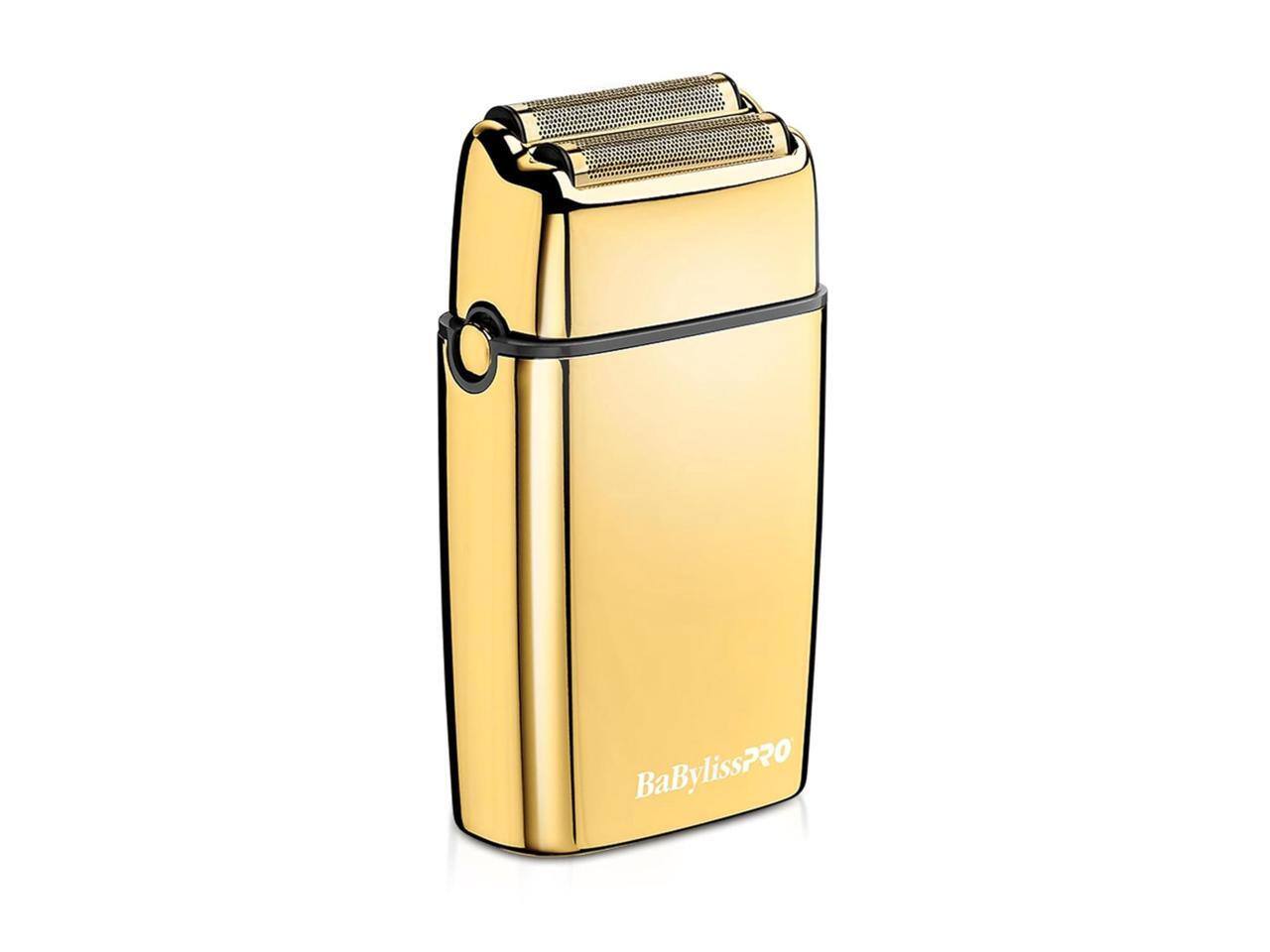 Alt View 6. Babyliss - Babyliss Pro Foil FX02 FXFS2G Cord / Cordless Metal Double Foil Shaver - Gold.