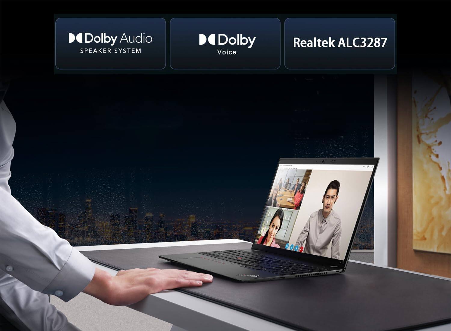 Dolby Audio SPEAKER SYSTEM Dolby Voice Realtek ALC3287