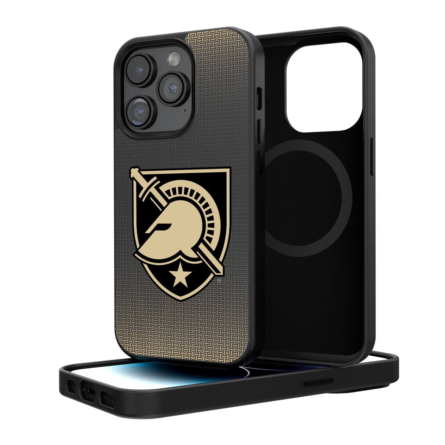 Keyscaper - NCAA - Army Black Knights - Army Knights Linen Logo iPhone Magnetic Bump Case - 15 - Black price history on PriceWatchPro