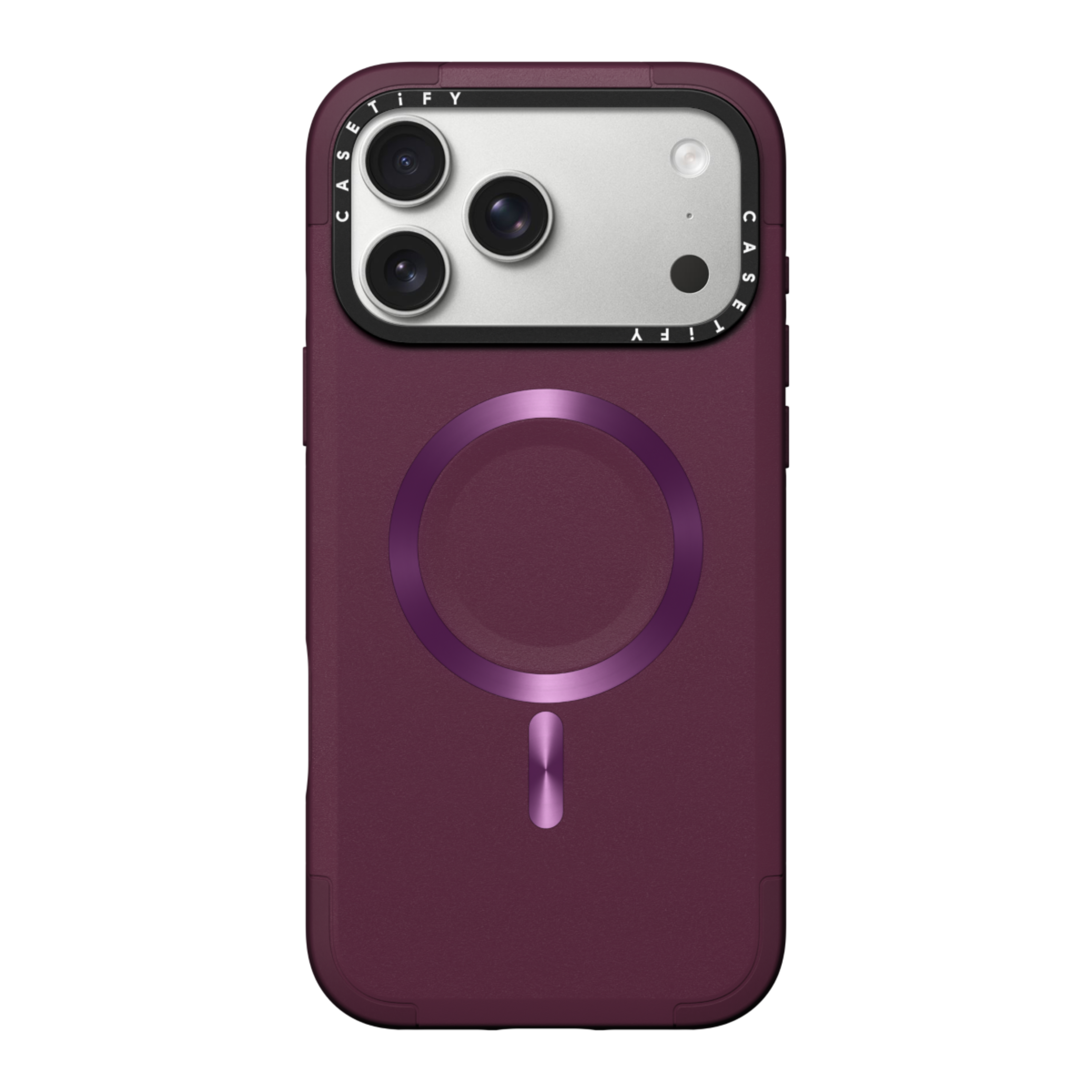 Alt View 4. CASETiFY - Apple iPhone 17 Pro Max Force Case - Mulberry.