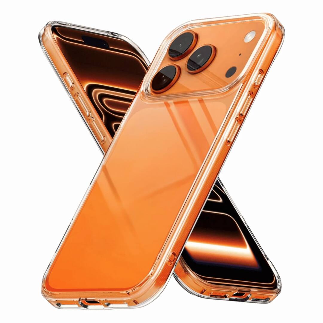 Front. Entronix - Entronix Hard Back Case for iPhone 17 Pro Max - Clear, Durable Protection - Clear.