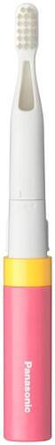 Front Standard. Panasonic - Children's Compact Battery-Powered Toothbrush - Pink.