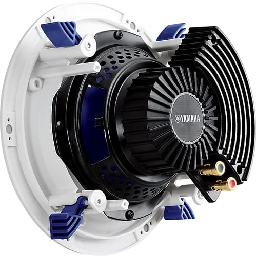 Back. Yamaha - 6-1/2" 2-Way In-Ceiling Speakers (Pair) - White.