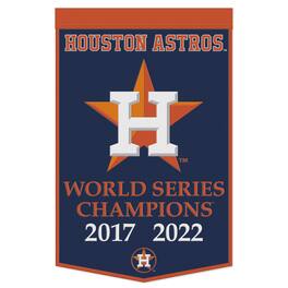 WinCraft - Houston Astros 24" x 38" Championship Banner - Multicolor