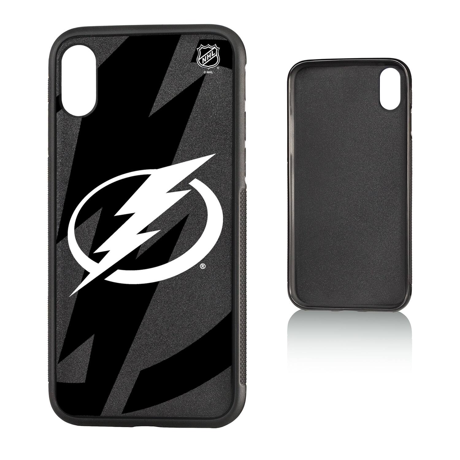 Alt View 3. Keyscaper - Tampa Bay Lightning Bump Case with 8.2ft Drop Protection - 16 - Multicolor.